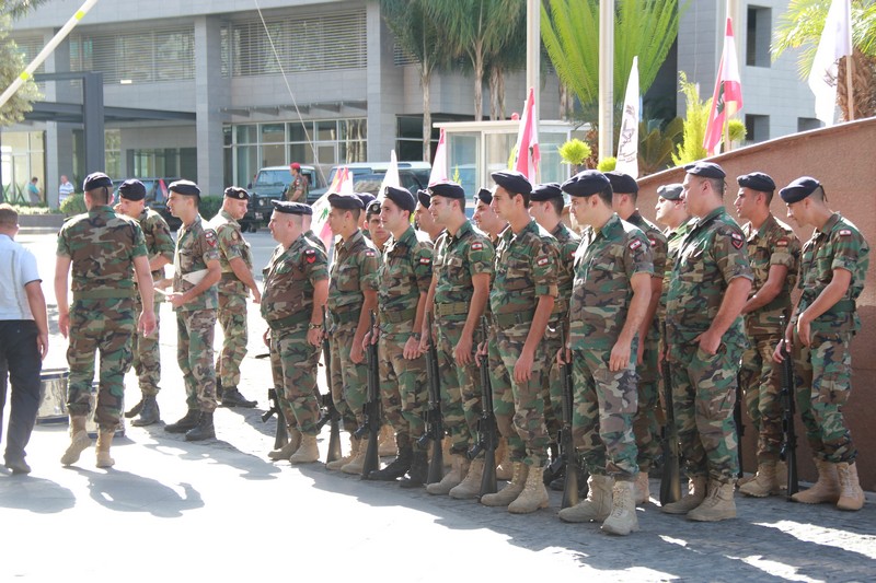 Lunch for the Casualties of Lebanese Army 